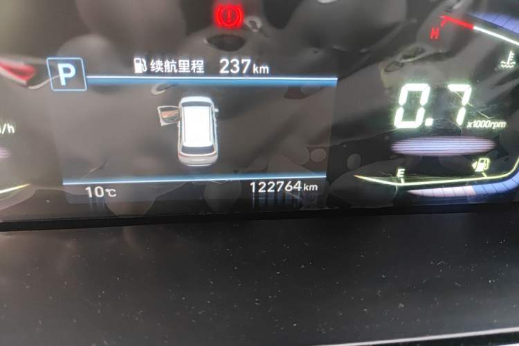 Used Hyundai Custo 2021 380TGDi Smart Luxury Premium LUX Odometer Close Up