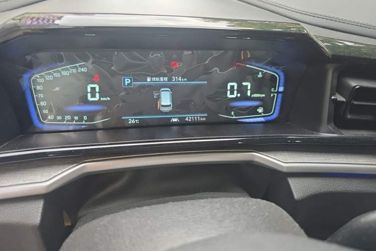 Used Hyundai Custo 2021 380TGDi Smart Luxury Premium LUX Odometer Close Up