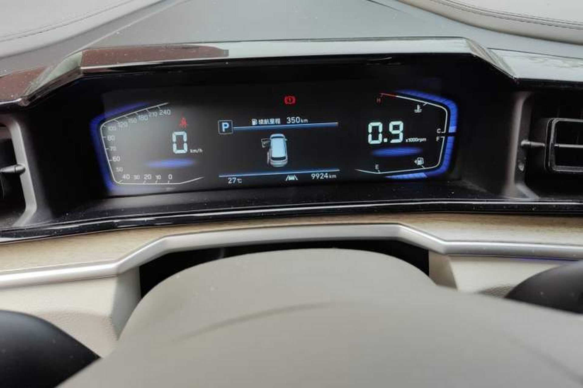 Used Hyundai Custo 2021 380TGDi Smart Luxury Premium LUX Odometer Close Up