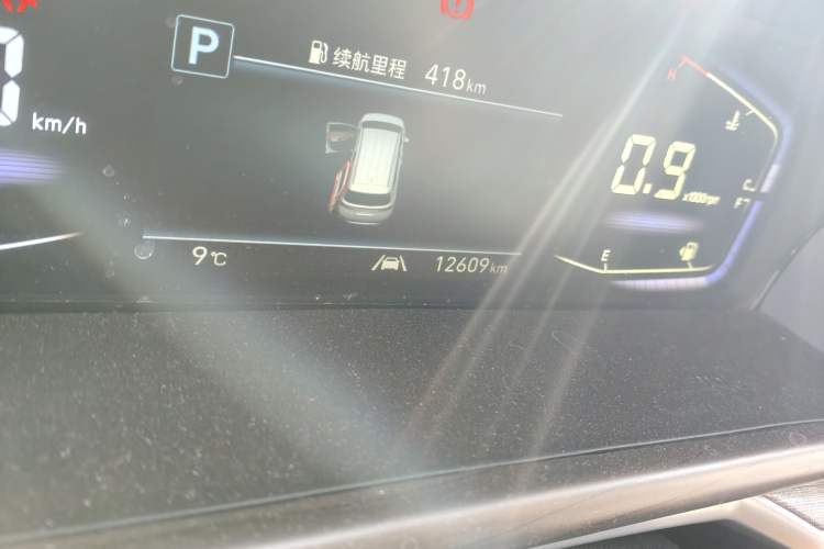 Used Hyundai Custo 2021 380TGDi Smart Luxury Premium LUX Odometer Close Up