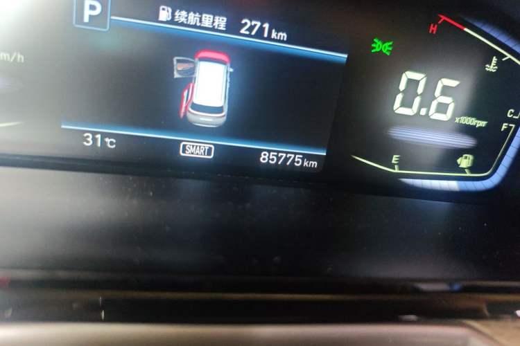 Used Hyundai Custo 2021 380TGDi Smart Love Flagship Edition TOP Premium Odometer Close Up