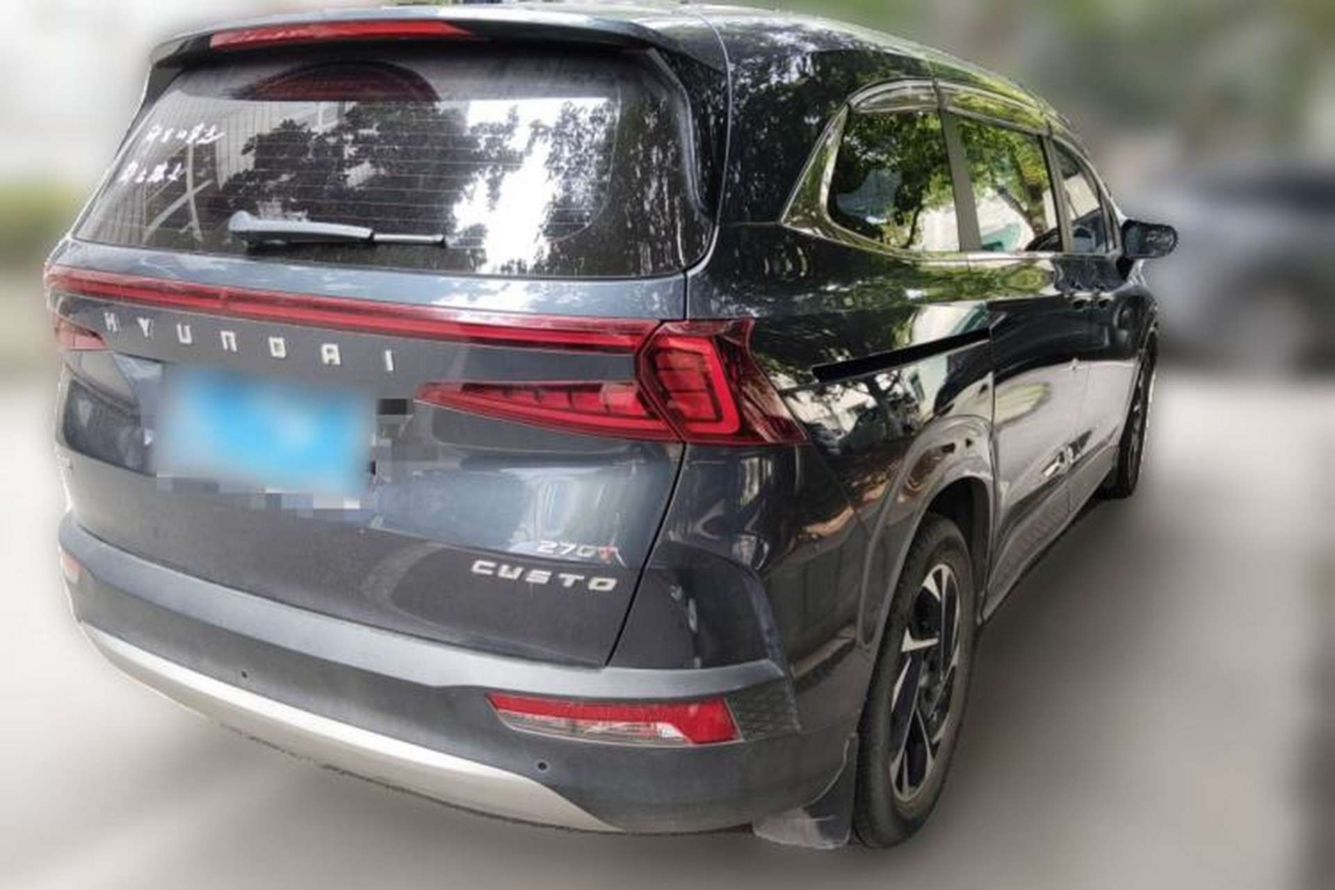 Used Hyundai Custo 2021 270TGDi Prestige LUX Rear Right 45 Deg