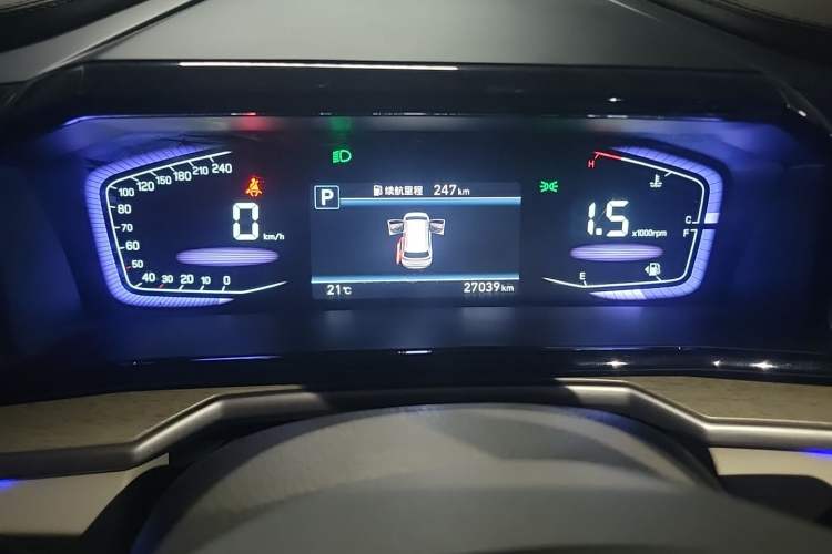 Used Hyundai Custo 2021 380TGDi Smart Love Flagship Edition TOP Premium Odometer Close Up