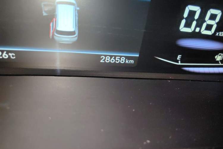 Used Hyundai Custo 2021 380TGDi Smart Luxury Premium LUX Odometer Close Up