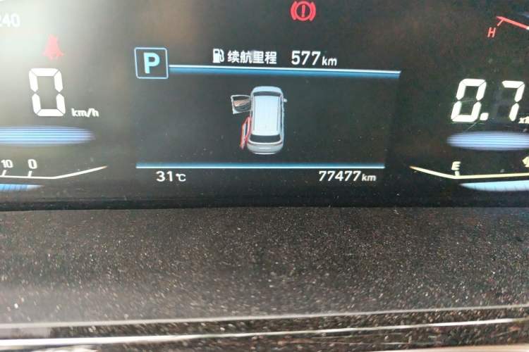 Used Hyundai Custo 2021 380TGDi Smart Love Flagship Edition TOP Premium Odometer Close Up