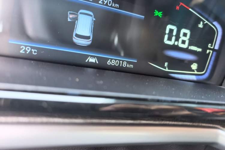 Used Hyundai Custo 2021 380TGDi Smart Love Flagship Edition TOP Premium Odometer Close Up