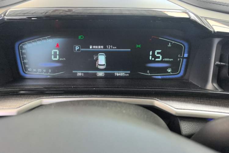 Used Hyundai Custo 2021 380TGDi Smart Luxury Premium LUX Odometer Close Up