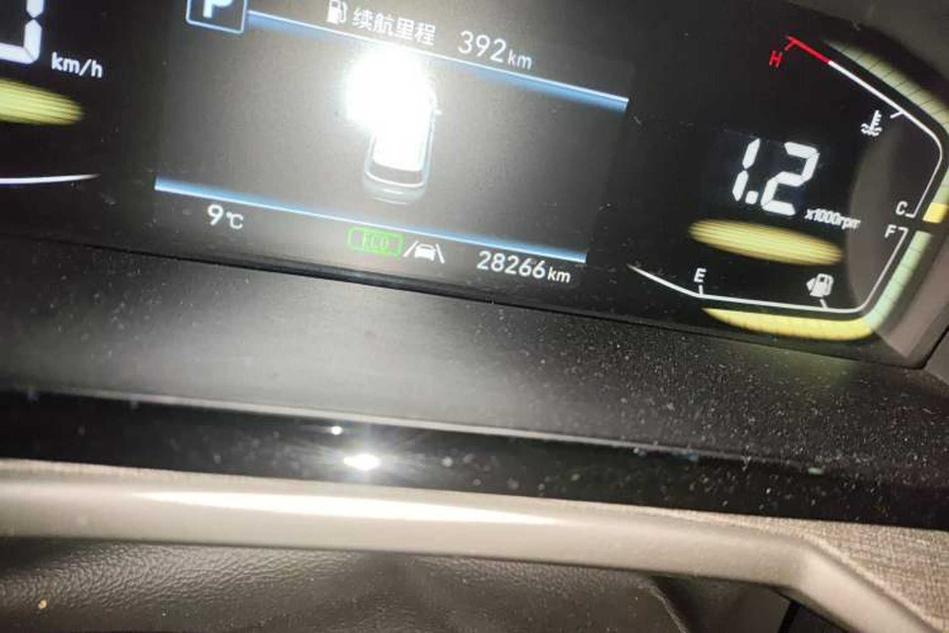 Used Hyundai Custo 2021 270TGDi Prestige LUX Odometer Close Up