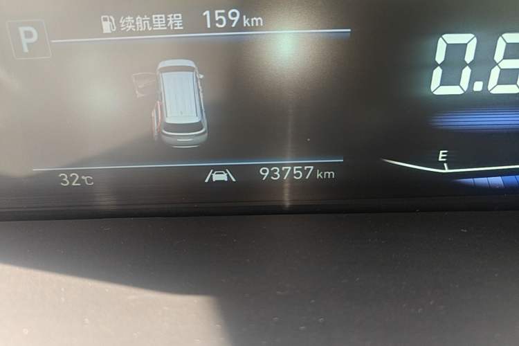 Used Hyundai Custo 2021 380TGDi Smart Love Flagship Edition TOP Premium Odometer Close Up