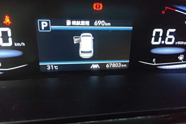 Used Hyundai Custo 2021 380TGDi Smart Luxury Premium LUX Odometer Close Up