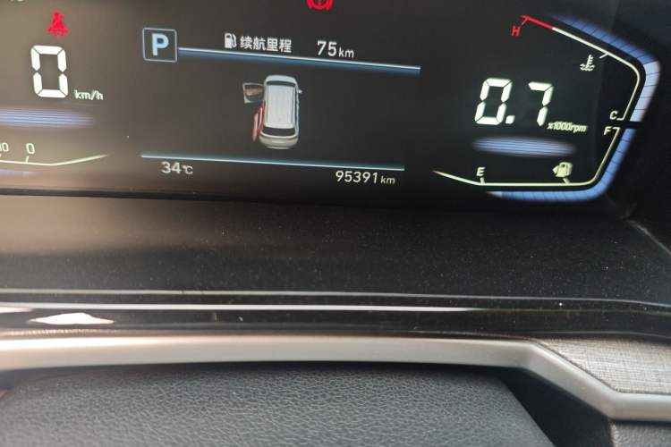 Used Hyundai Custo 2022 270TGDi Smart Luxury Flagship Edition TOP Odometer Close Up