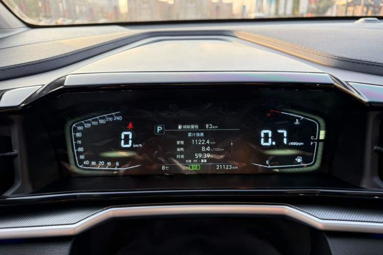 Used Hyundai Custo 2024 270TGDi TOP Smart Luxury Flagship Edition Odometer Close Up
