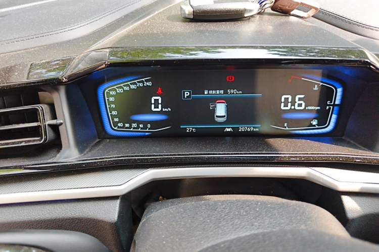 Used Hyundai Custo 2024 380TGDi TOP Premium SmartCare Flagship Edition Odometer Close Up