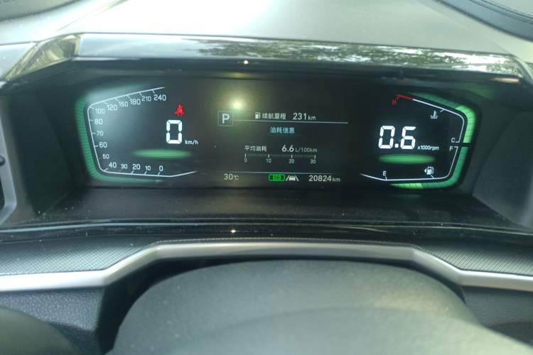 Used Hyundai Custo 2024 270TGDi LUX Prestige Edition Odometer Close Up