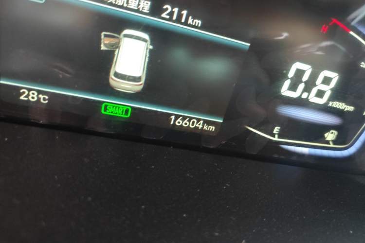 Used Hyundai Custo 2024 270TGDi LUX Prestige Edition Odometer Close Up
