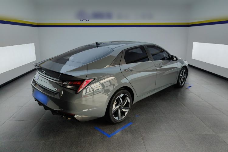 Used Hyundai Elantra 2022 240TGDi DCT LUX Prestige Edition Rear Right 45 Deg
