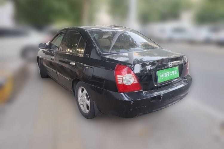 Used Hyundai Elantra 2005 1.6L Manual Luxury Model Rear Left 45 Deg