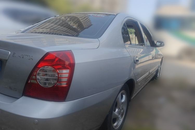 Used Hyundai Elantra 2005 1.6L Manual Luxury Model Rear Right 45 Deg