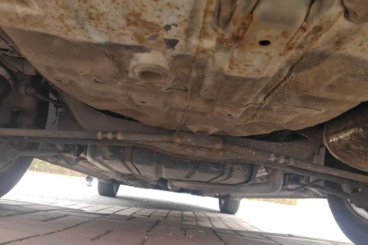 Used Hyundai Elantra 2007 1.6L Manual Comfort Model Chassis Rear