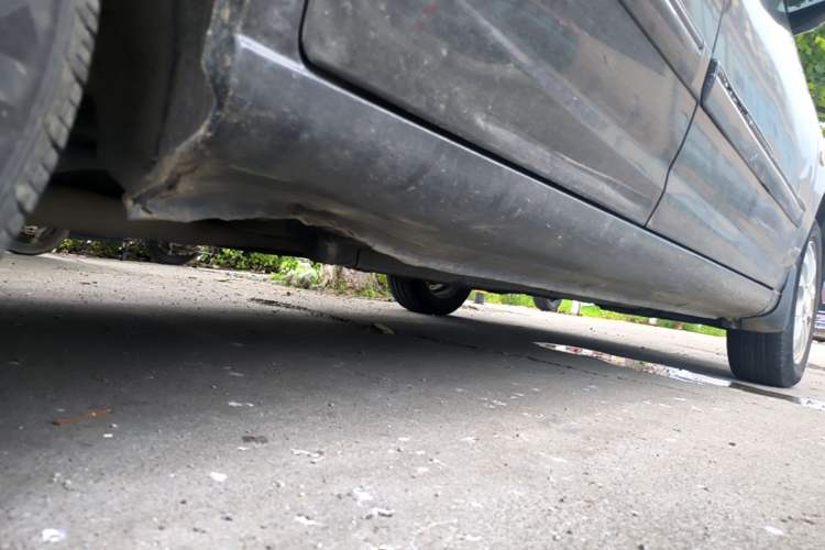 Used Hyundai Elantra 2007 1.6L Manual Comfort Model Chassis Rear Right