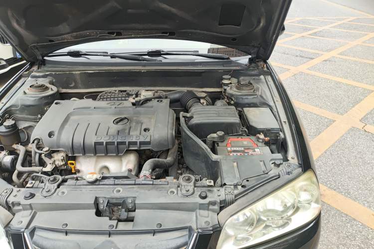 Used Hyundai Elantra 2007 1.6L Manual Comfort Model Engine Bay Left