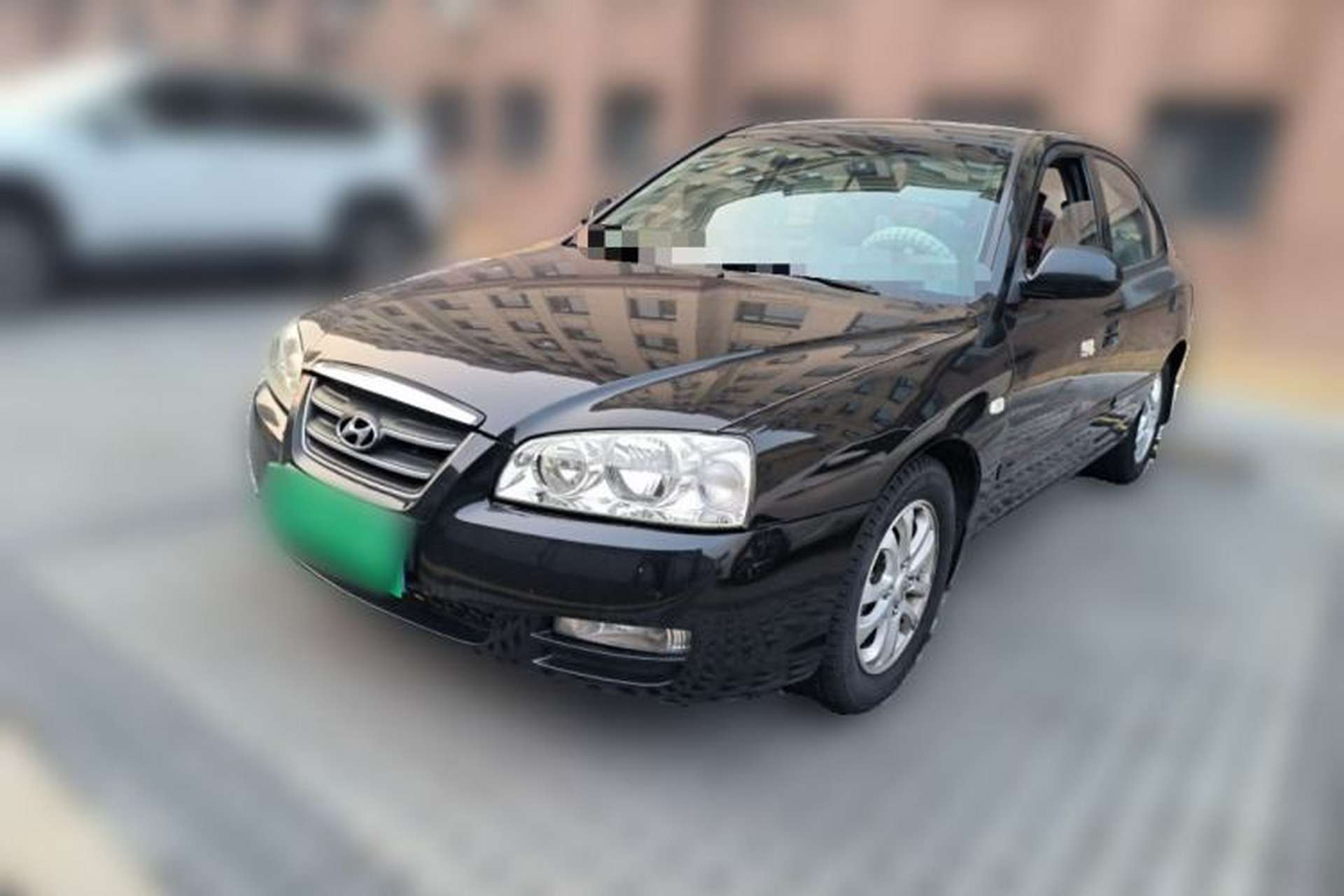 Used Hyundai Elantra 2007 1.6L Automatic Comfort Edition Front Left 45 Deg