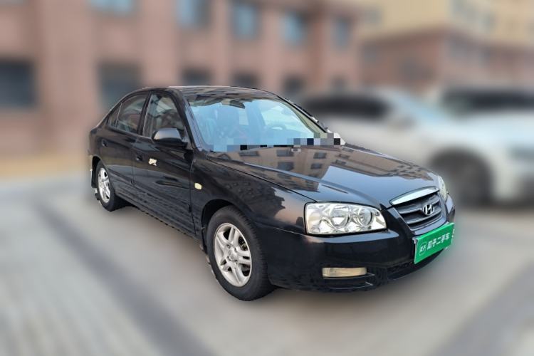 Used Hyundai Elantra 2007 1.6L Automatic Comfort Edition Front Right 45 Deg