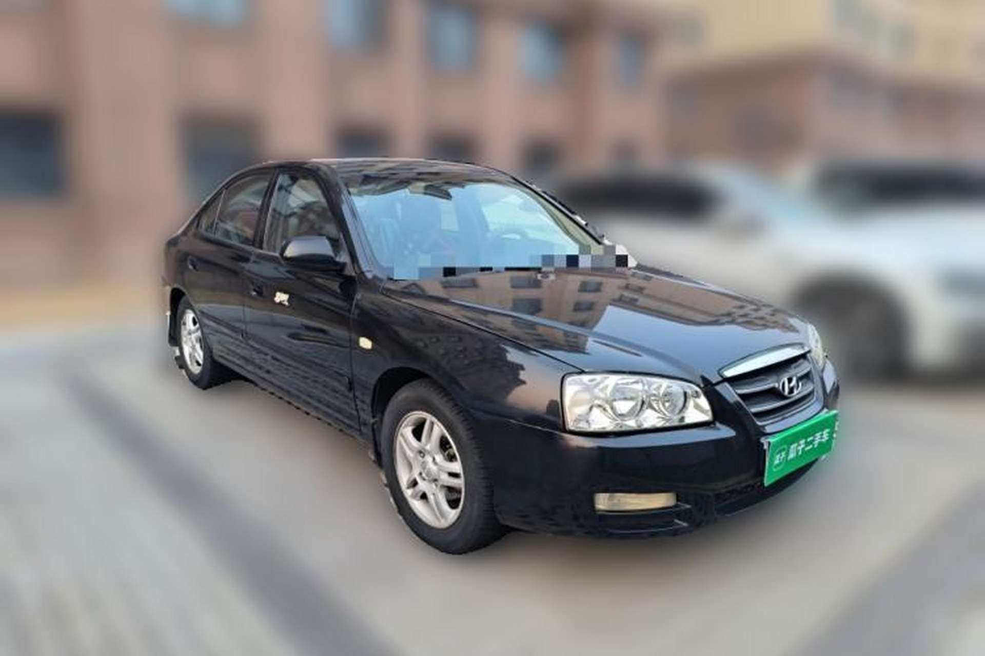 Used Hyundai Elantra 2007 1.6L Automatic Comfort Edition Front Right 45 Deg