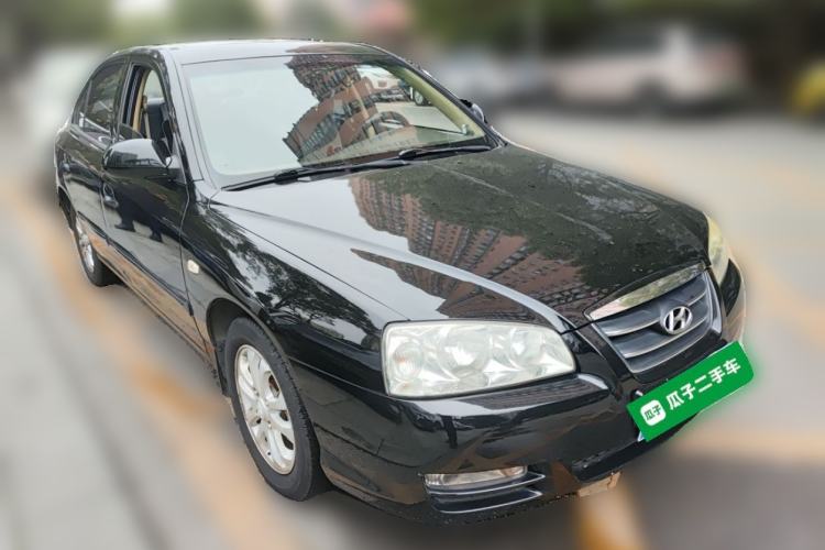 Used Hyundai Elantra 2007 1.6L Manual Comfort Model Front Right 45 Deg