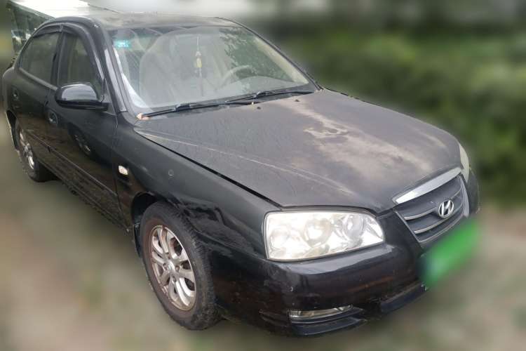 Used Hyundai Elantra 2007 1.6L Manual Comfort Model Front Right 45 Deg