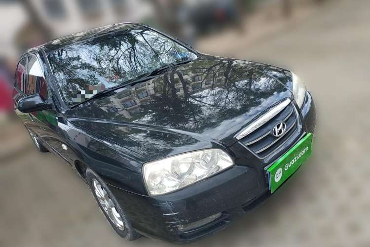 Used Hyundai Elantra 2007 1.6L Manual Comfort Model Front Right 45 Deg