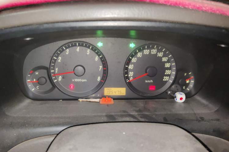 Used Hyundai Elantra 2007 1.6L Manual Comfort Model Instrument Cluster