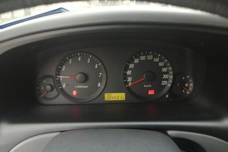 Used Hyundai Elantra 2007 1.6L Hatchback Manual Luxury Model Instrument Cluster
