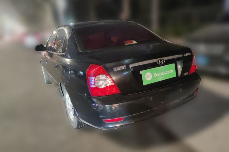 Used Hyundai Elantra 2007 1.6L Manual Comfort Model Rear Left 45 Deg