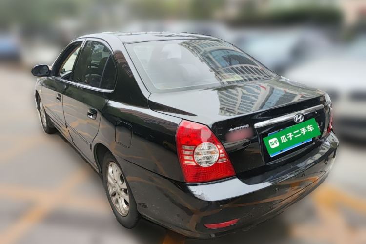 Used Hyundai Elantra 2007 1.6L Manual Comfort Model Rear Left 45 Deg