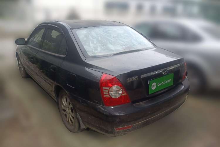 Used Hyundai Elantra 2007 1.6L Manual Comfort Model Rear Left 45 Deg