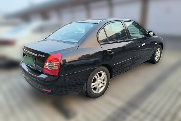 Used Hyundai Elantra 2007 1.6L Automatic Comfort Edition Rear Right 45 Deg