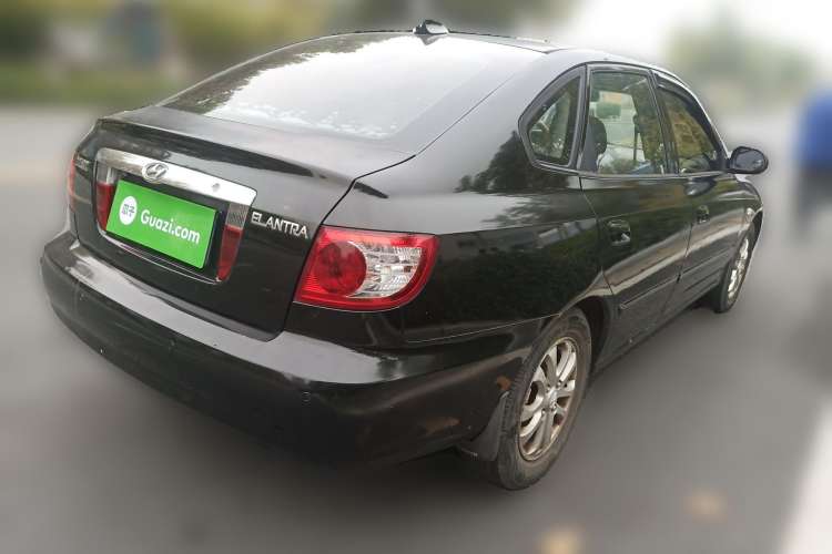 Used Hyundai Elantra 2007 1.6L Hatchback Manual Luxury Model Rear Right 45 Deg