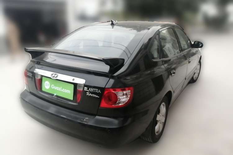 Used Hyundai Elantra 2007 1.6L Hatchback Manual Luxury Model Rear Right 45 Deg