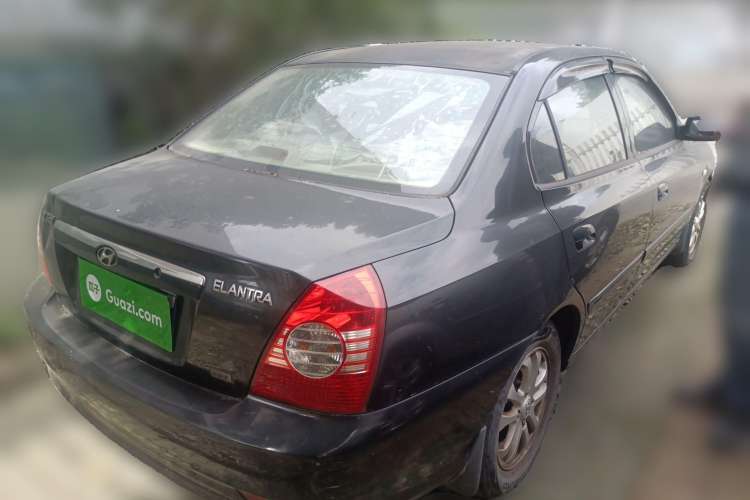 Used Hyundai Elantra 2007 1.6L Manual Comfort Model Rear Right 45 Deg