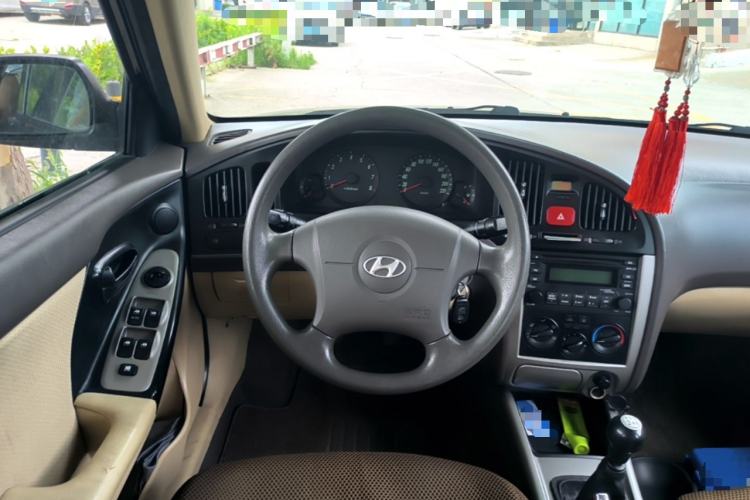 Used Hyundai Elantra 2007 1.6L Manual Comfort Model Steering Wheel