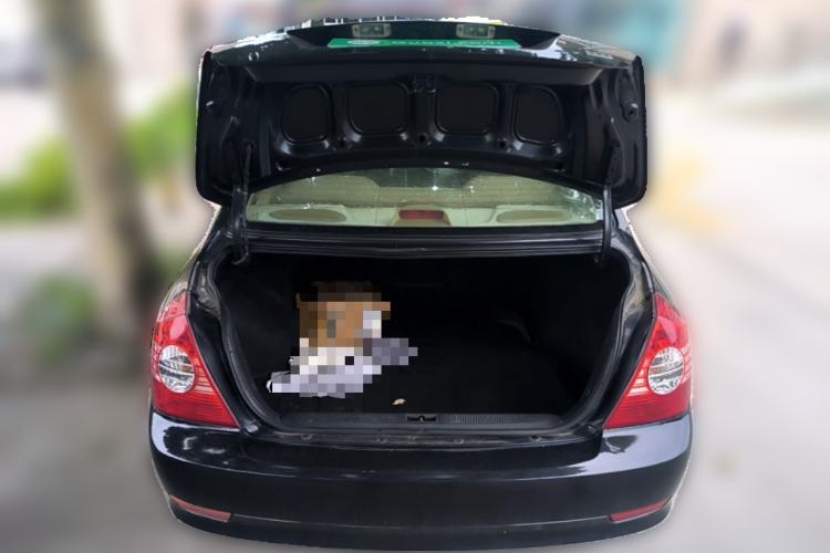 Used Hyundai Elantra 2007 1.6L Manual Comfort Model Trunk