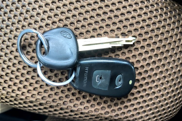 Used Hyundai Elantra 2007 1.6L Manual Comfort Model Vehicle Key