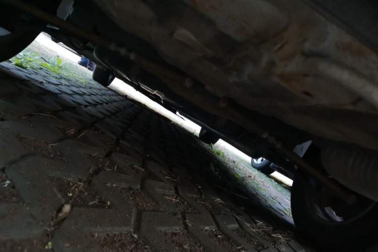 Used Hyundai Elantra 2007 1.6L Manual Comfort Model Chassis Rear