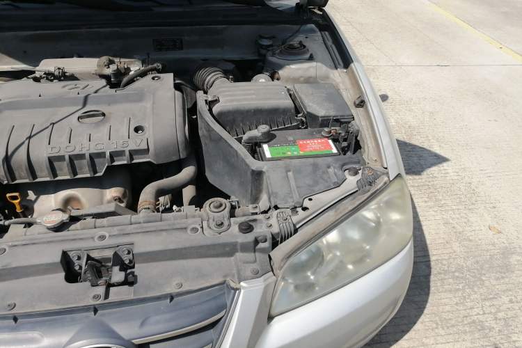 Used Hyundai Elantra 2007 1.6L Manual Comfort Model Engine Bay Left