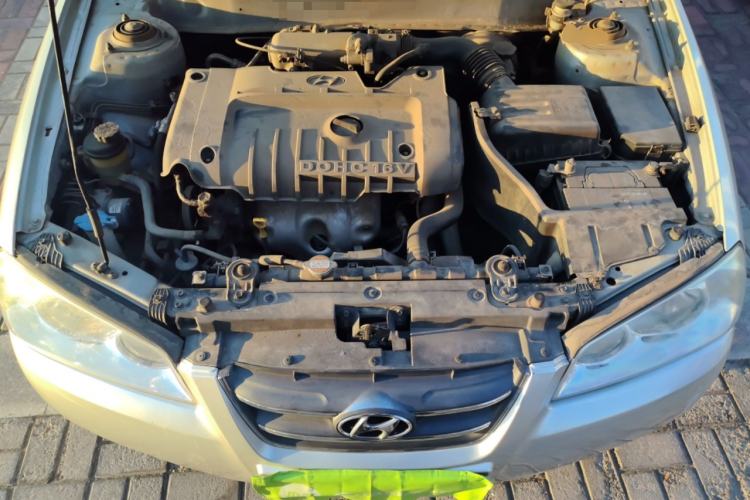 Used Hyundai Elantra 2007 1.6L Manual Comfort Model Engine Bay