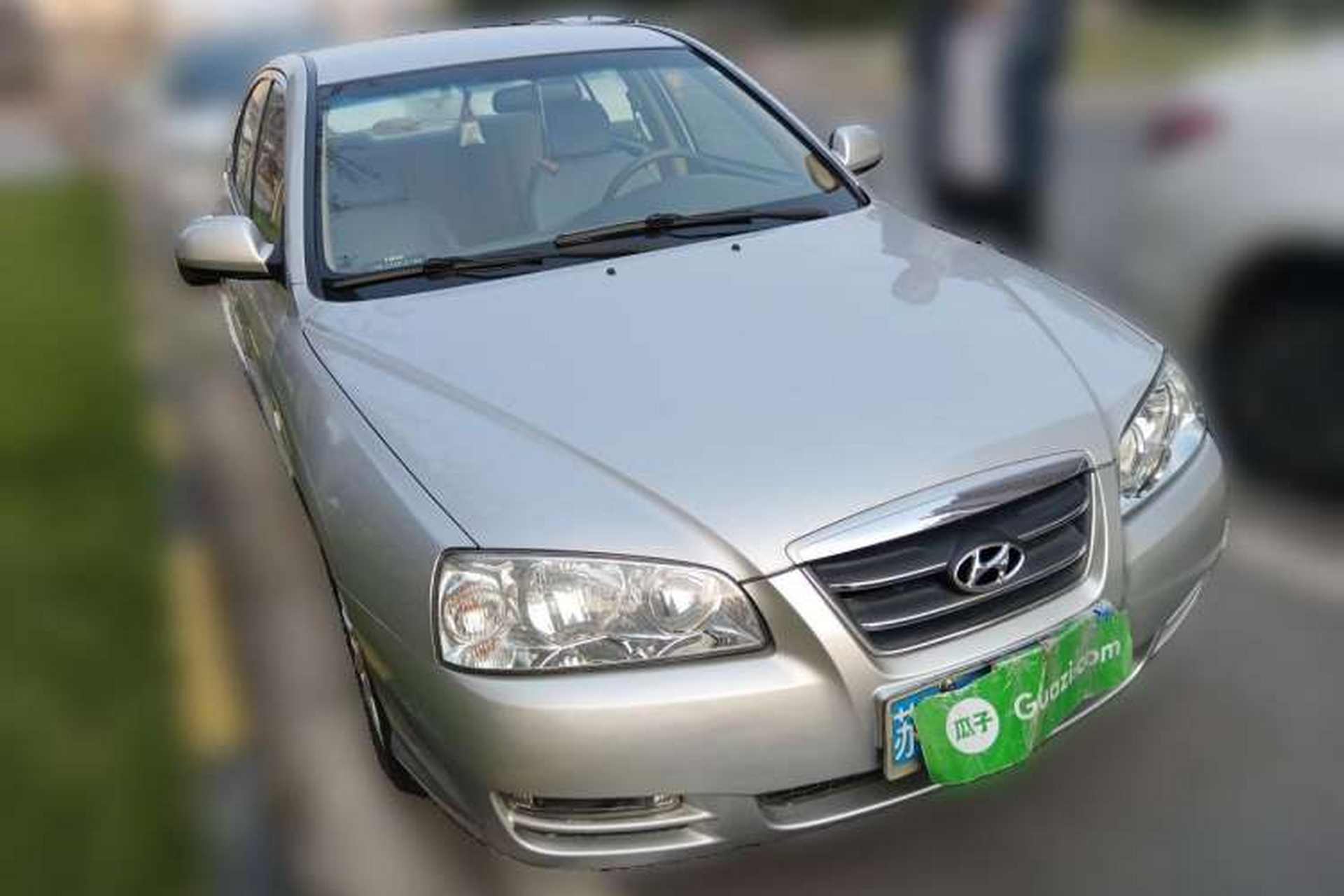 Used Hyundai Elantra 2007 1.6L Manual Comfort Model Front Right 45 Deg