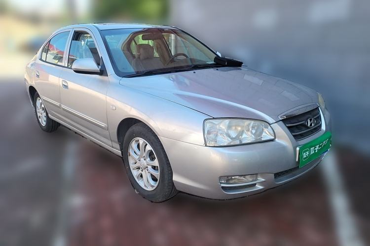Used Hyundai Elantra 2007 1.6L Manual Comfort Model Front Right 45 Deg