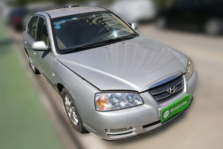 Used Hyundai Elantra 2007 1.6L Manual Comfort Model Front Right 45 Deg