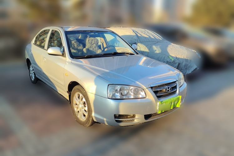 Used Hyundai Elantra 2007 1.6L Manual Comfort Model Front Right 45 Deg